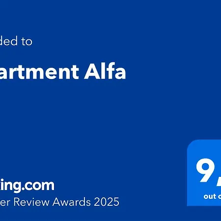 Alfa Apartment *